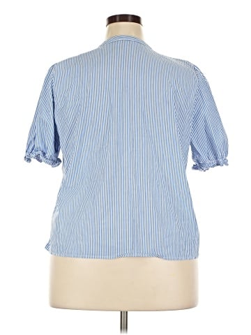 J.Crew Factory Store Short Sleeve Blouse (view 2)