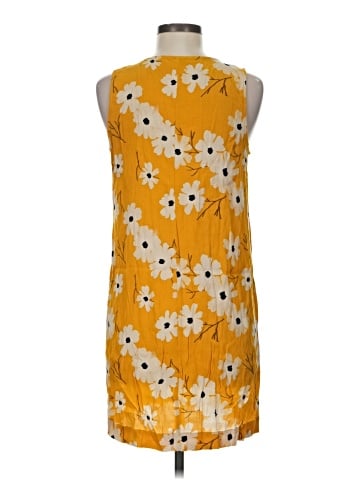Madewell Heather Button-Front Dress in Ikat Floral (view 2)