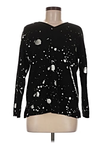 Pure Amici Cashmere Pullover Sweater (view 1)