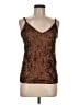 DKNY Brown Sleeveless Top Size M - photo 1