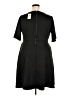 Torrid Solid Black Casual Dress Size 2X Plus (2) - photo 2