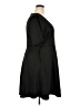 Torrid Solid Black Casual Dress Size 2X Plus (2) - photo 4