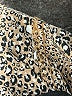 Express Animal Print Brown Long Sleeve Button-Down Shirt Size XL - photo 8