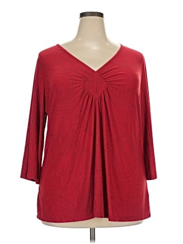 Jaclyn Smith 3/4 Sleeve Blouse (view 1)