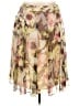 Coldwater Creek 100% Silk Tan Silk Skirt Size 18 - photo 1