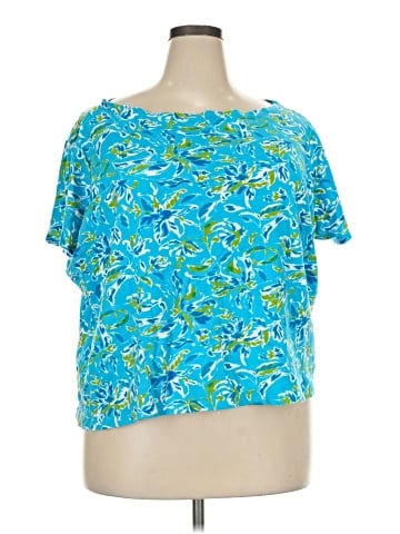 Jones New York Signature Short Sleeve Top (view 1)