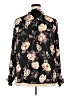Maurices 100% Polyester Floral Black 3/4 Sleeve Blouse Size 2X - photo 2