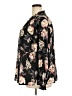 Maurices 100% Polyester Floral Black 3/4 Sleeve Blouse Size 2X - photo 5