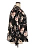 Maurices 100% Polyester Floral Black 3/4 Sleeve Blouse Size 2X - photo 4