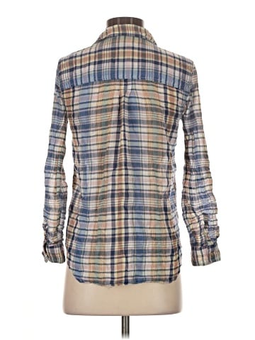 American Eagle Outfitters Long Sleeve Button-Down Shirt (view 2)