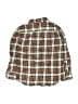 Crewcuts 100% Cotton Plaid Green Long Sleeve Button-Down Shirt Size 6 - 7 - photo 2
