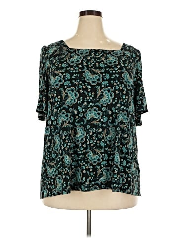J.Jill Short Sleeve Blouse (view 1)