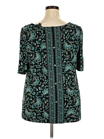 J.Jill Short Sleeve Blouse (view 2)