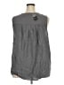 Torrid Gray Sleeveless Blouse Size 3X Plus (3) - photo 2