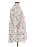 Lands' End Floral Ivory 3/4 Sleeve Button-Down Shirt Size 16 - photo 4