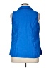 Unbranded 100% Polyester Blue Sleeveless Blouse Size XL - photo 2
