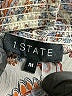 1.State 100% Polyester Silver Long Sleeve Blouse Size M - photo 7