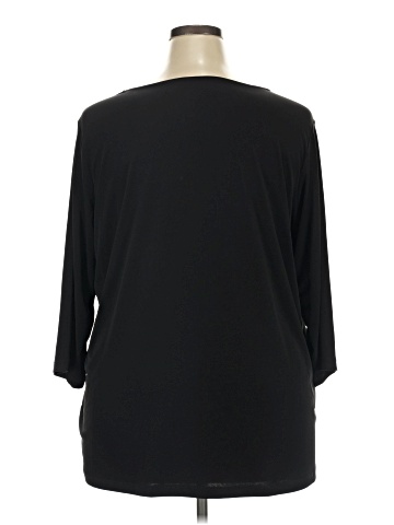 Susan Graver 3/4 Sleeve Top (view 2)