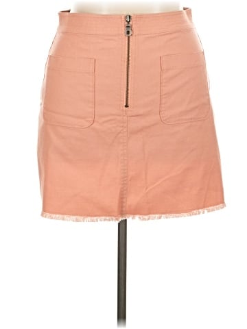 Madewell A-Line Zip Skirt (view 1)