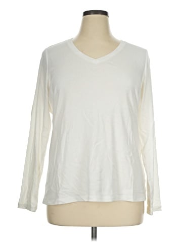 St. John's Bay 3/4 Sleeve T-Shirt (view 1)