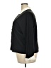 Studio Works Color Block Black Long Sleeve Blouse Size 2X - photo 5