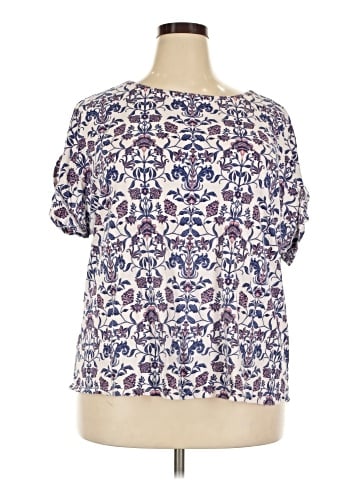 J.Jill Short Sleeve Blouse (view 1)