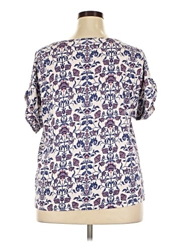 J.Jill Short Sleeve Blouse (view 2)