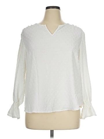 Counterparts Long Sleeve Blouse (view 1)