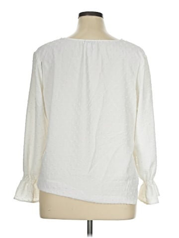 Counterparts Long Sleeve Blouse (view 2)