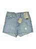 Levi's Blue Denim Shorts Size 28 waist - photo 1
