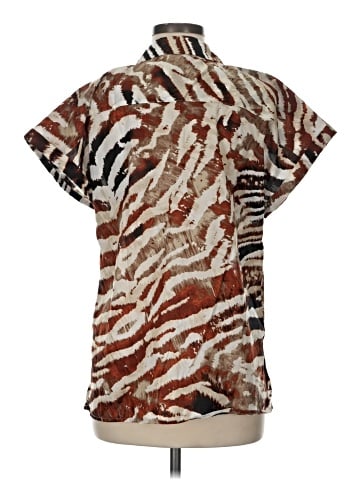 Calvin Klein Short Sleeve Blouse (view 2)