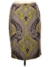 J.Crew Paisley Green Formal Skirt Size 10 - photo 1