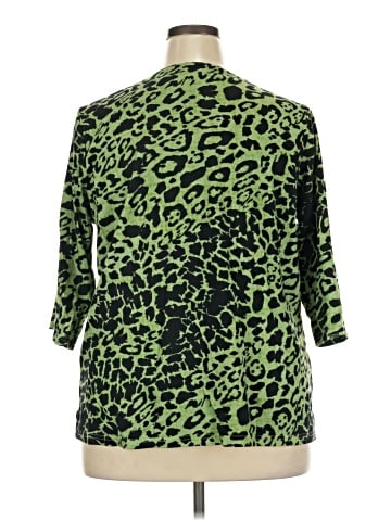 Quacker Factory 3/4 Sleeve Blouse (view 2)