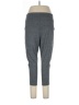 J.Jill Solid Gray Active Pants Size L - photo 2