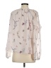 St. Tropez West 100% Polyester Ivory Long Sleeve Blouse Size S - photo 2