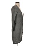 Express Design Studio 100% Rayon Gray Cardigan Size S - photo 4