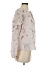 St. Tropez West 100% Polyester Ivory Long Sleeve Blouse Size S - photo 4
