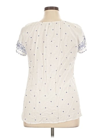 SONOMA life + style Short Sleeve Blouse (view 2)