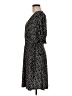 Max Studio Polka Dots Black Casual Dress Size M - photo 5
