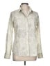 J.Crew 100% Cotton Paisley Ivory Long Sleeve Blouse Size 10 - photo 1