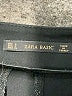 Zara Basic Solid Black Dress Pants Size S - photo 7