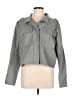 Kensie 100% Cotton Gray Jacket Size L - photo 1