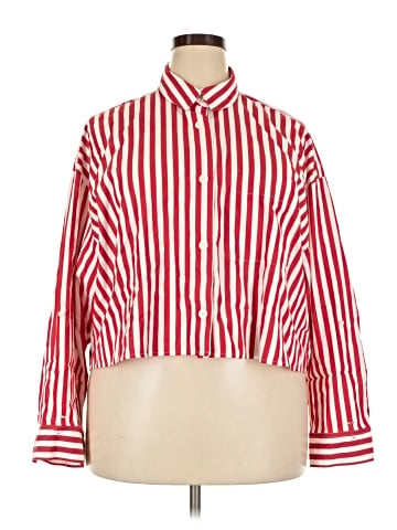 Madewell Poplin Straight-Hem Shirt (view 1)
