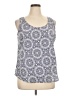 Faded Glory 100% Polyester Blue Sleeveless Blouse Size XL - photo 1