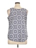 Faded Glory 100% Polyester Blue Sleeveless Blouse Size XL - photo 2
