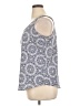 Faded Glory 100% Polyester Blue Sleeveless Blouse Size XL - photo 5