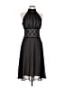Connected Apparel 100% Polyester Black Cocktail Dress Size 10 - photo 1