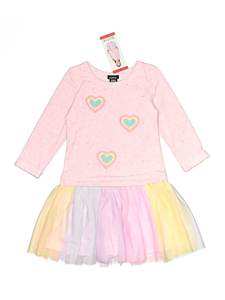 Pre-owned Zunie Kids' Dress In Pink