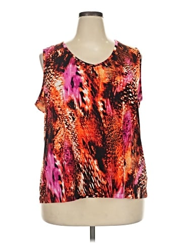 Susan Graver Sleeveless T-Shirt (view 1)