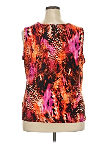 Susan Graver Sleeveless T-Shirt (view 2)